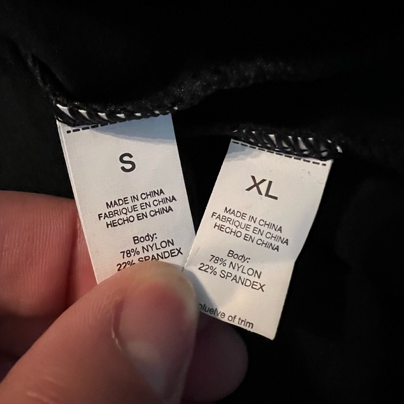 NWT QINSEN Black Square Neck Bodice Long Sleeve Dress - Picture 12 of 12